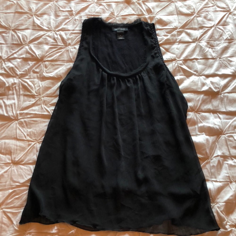 White House Black Market Sleeveless Sz S Top